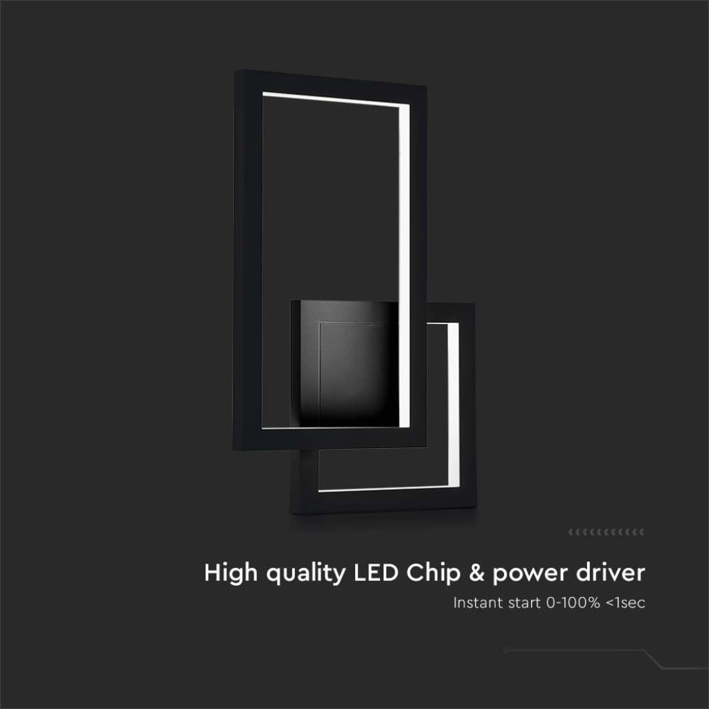 Applique da Muro LED – Alluminio Nero o Corten