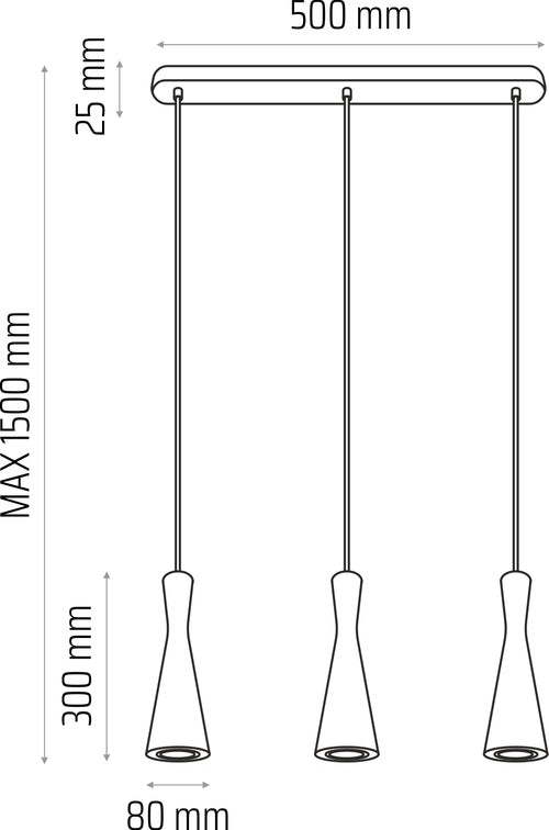 Lampada a Sospensione Vegas – Pendant in Legno