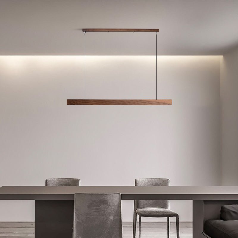 Lampada a Sospensione Industriale LED – Lineare Nera