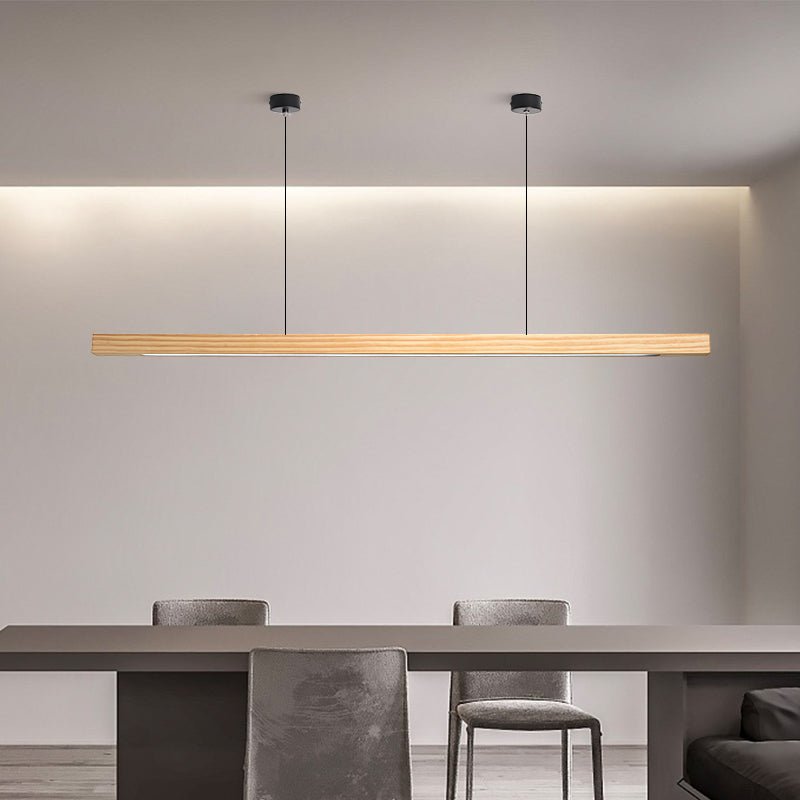 Lampada a Sospensione Industriale LED – Lineare Nera
