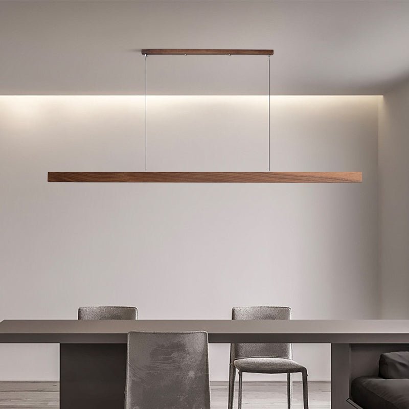 Lampada a Sospensione Industriale LED – Lineare Nera