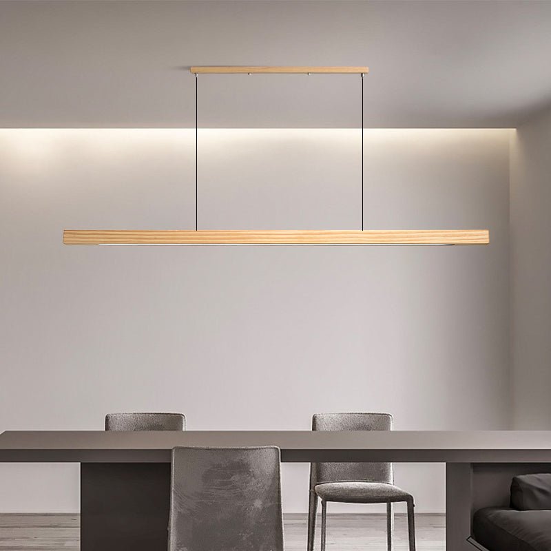 Lampada a Sospensione Industriale LED – Lineare Nera