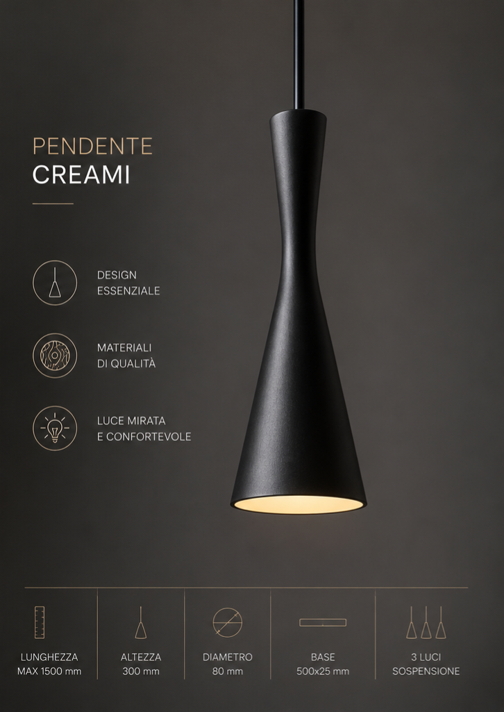 Lampada a Sospensione Vegas – Pendant in Legno