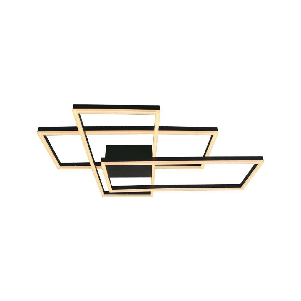 Lampadario LED Triplo Rettangolo – Design Moderno