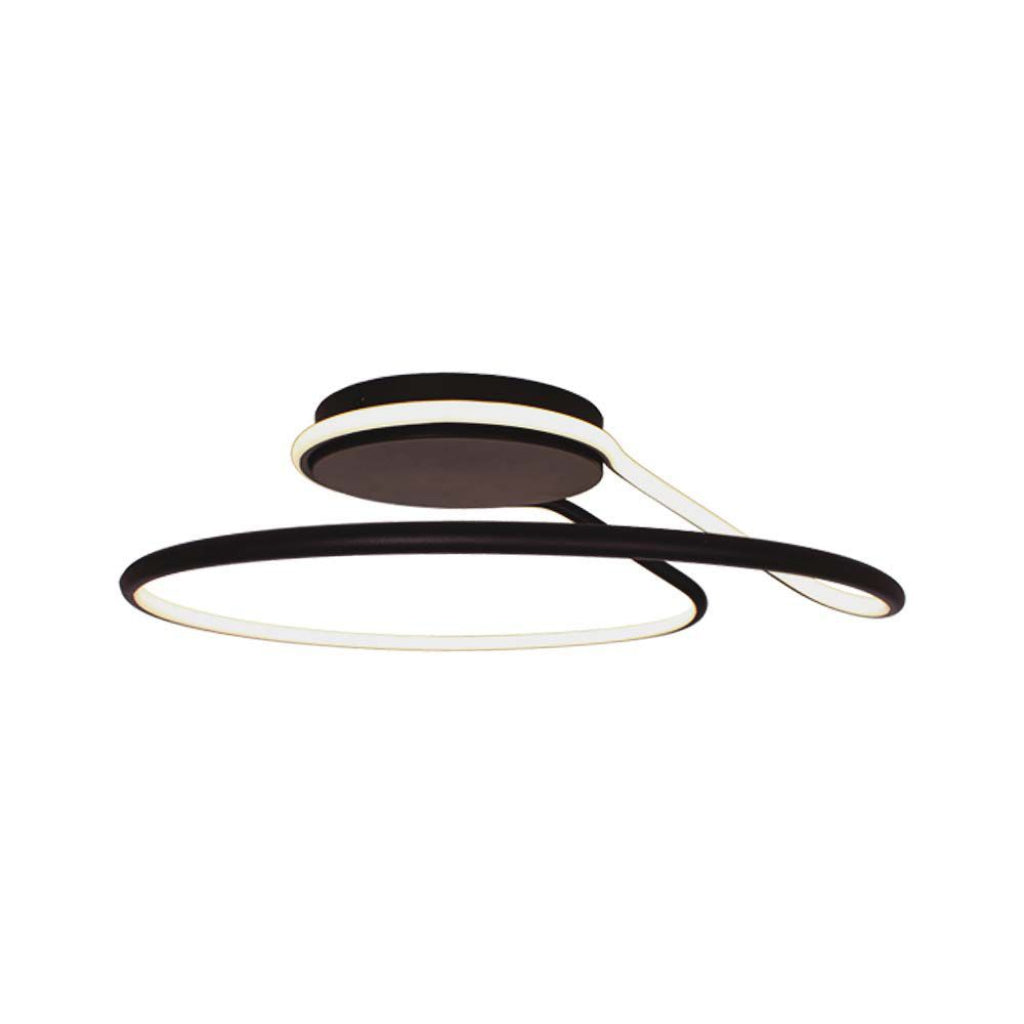 Lampadario LED Spirale Circolare – Scultoreo