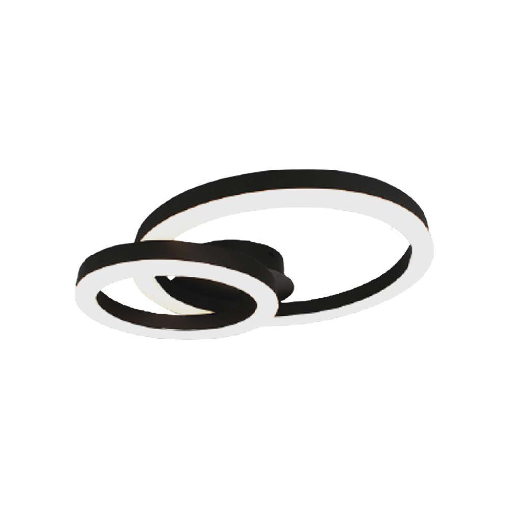 Lampadario LED Doppio Anello – Design Moderno