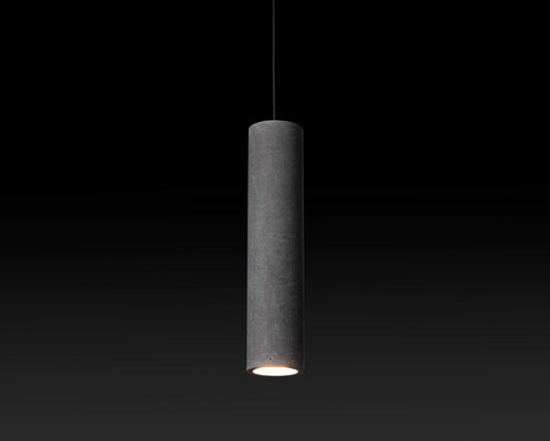 Lampada a Sospensione in Cemento – Stile Industriale