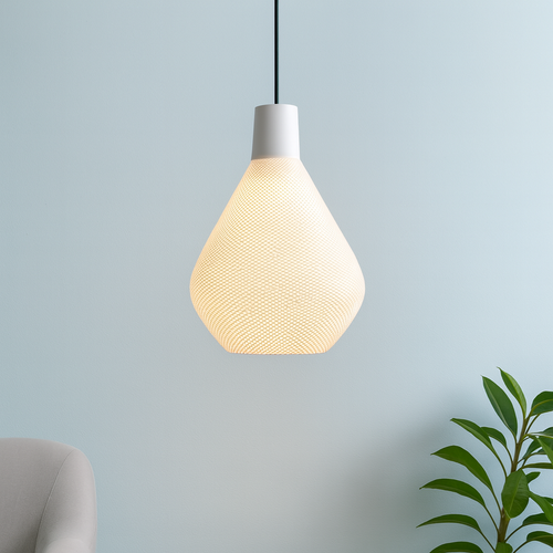 Lampada a Sospensione Lumisera – Minimalista PLA