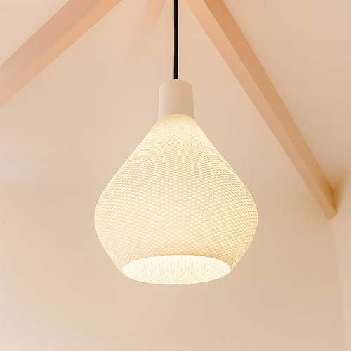 Lampada a Sospensione Lumisera – Minimalista PLA