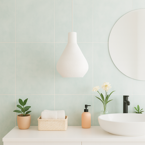 Lampada a Sospensione Lumisera – Minimalista PLA