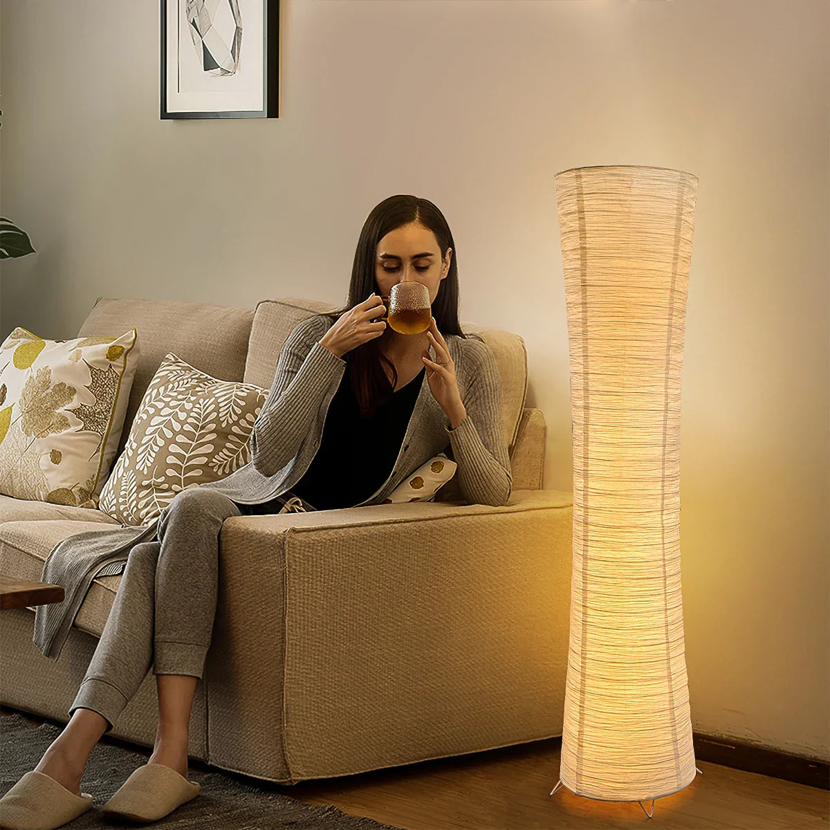 Lampada da Terra LED – Telecomando e USB