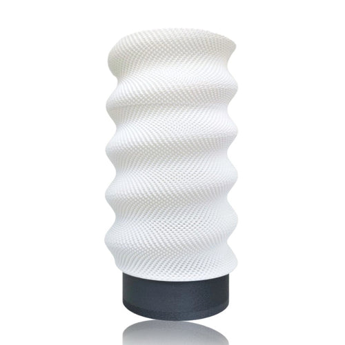 Lampada da Tavolo Lumina Twist – Scultura Spirale 3D