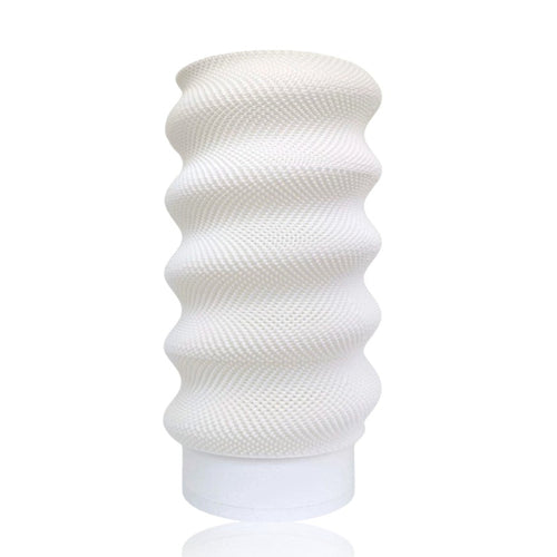 Lampada da Tavolo Lumina Twist – Scultura Spirale 3D