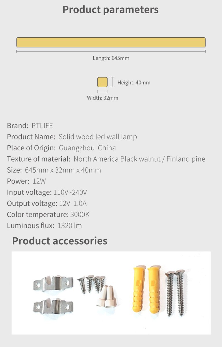 Applique Lineare LED – Minimalista Architettonica